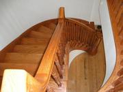 деревянные лестницы и перила - foto 8